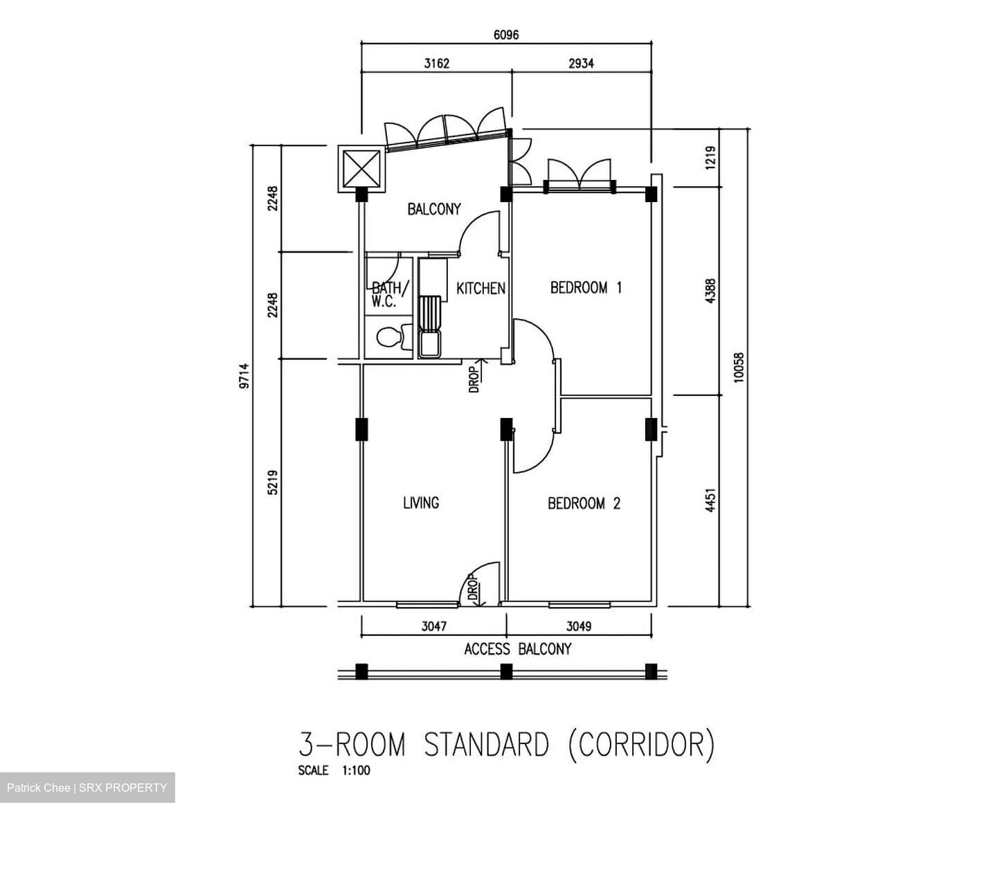 Blk 97 Jalan Dua (Geylang), HDB 3 Rooms #451051911